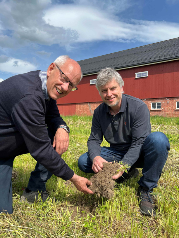 Styreleder Lars Fredrik Stuve og daglig leder Eirik Kolsrud